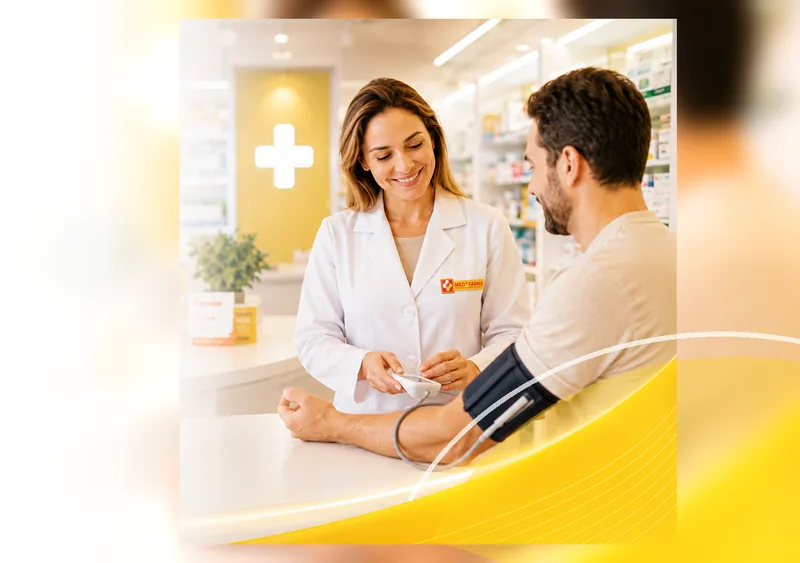 Serviços farmacêuticos Med+ Farma